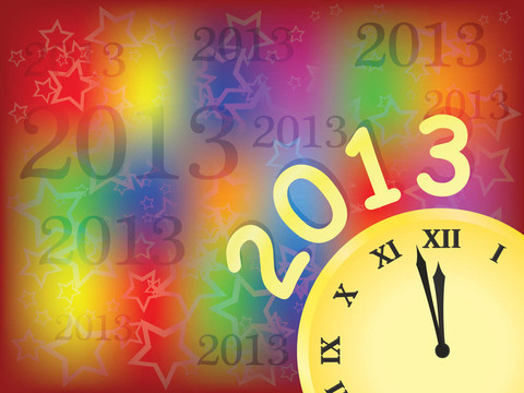新年2013背景