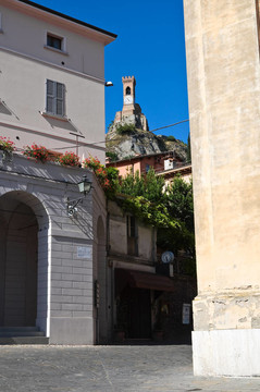 小巷。今年。Emilia Romagna。意大利.