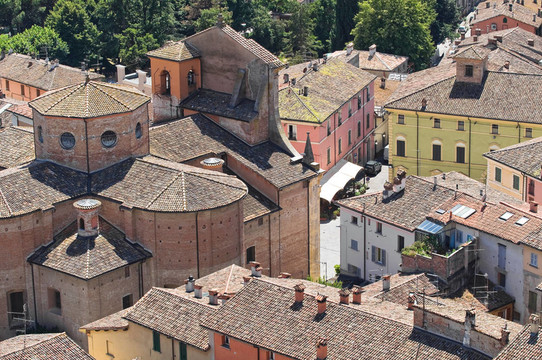 今年的全景。Emilia Romagna。意大利.