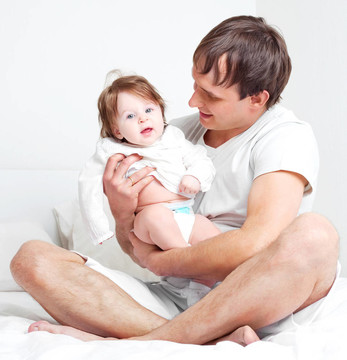 父親和女兒