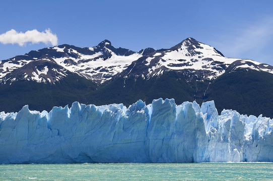 美麗的Glacier Perito Moreno