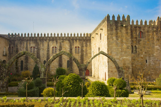 大主教的宮殿；Braga；Portuga