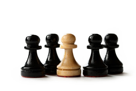 White與黑棋人物
