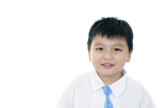 快樂的小男生