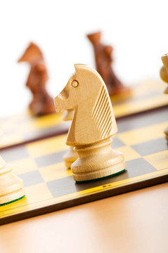 棋盤上的棋子