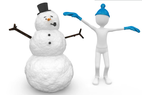 雪人3D雪人