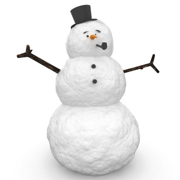 3D雪人