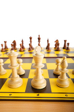 棋盤上的棋子