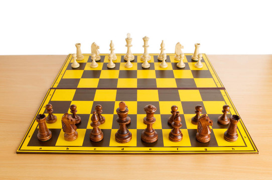 棋盤上的棋子