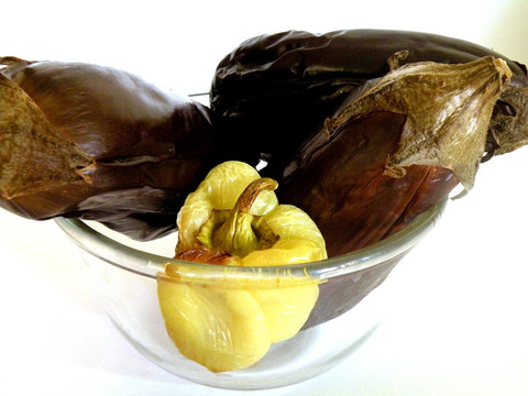 烤茄子和鈴椒