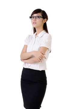 驕傲的女商人