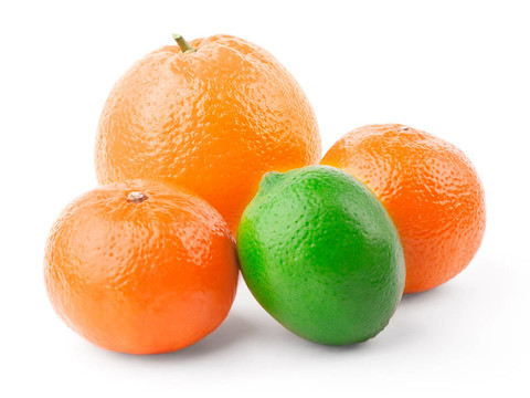 橙色；Tangerine夜店和石灰