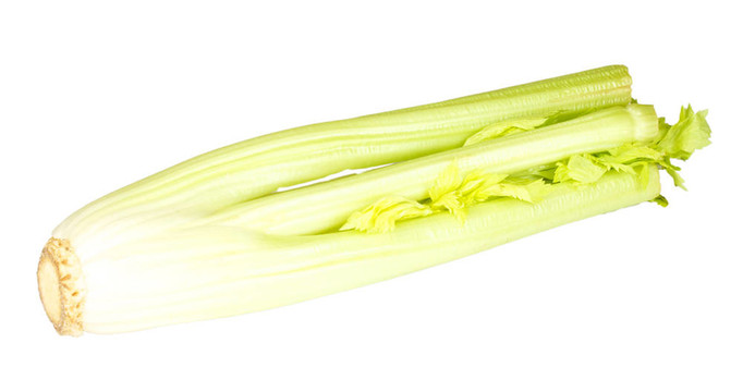 鮮綠色芹菜蔬菜