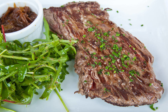 多汁的牛排牛肉