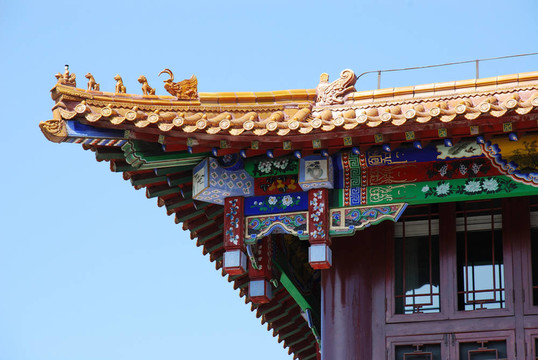 中國(guó)傳統(tǒng)屋頂細(xì)部