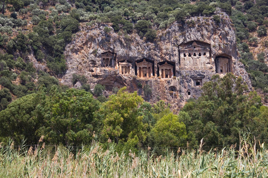 Dalyan Tombs；土耳其