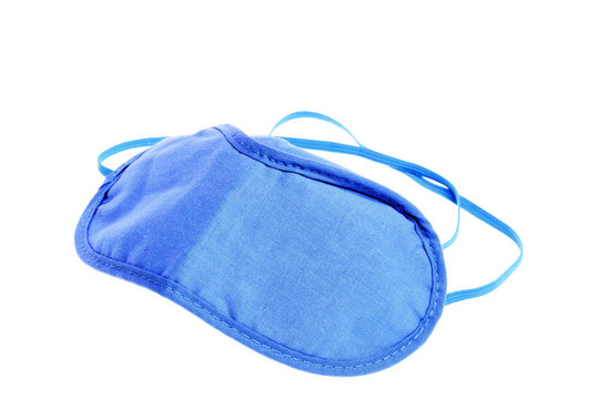 藍(lán)色睡眠面膜隔離