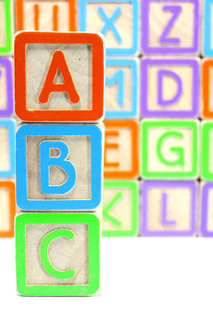 ABC字母塊