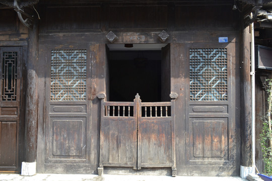 明清門 古建筑門 木門
