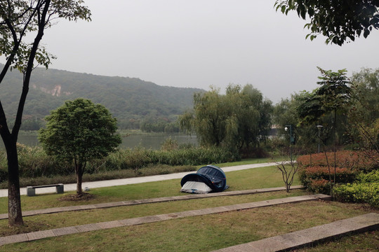 帳篷 長廣溪國家濕地公園