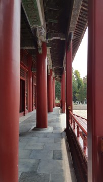 國子監(jiān)廊柱