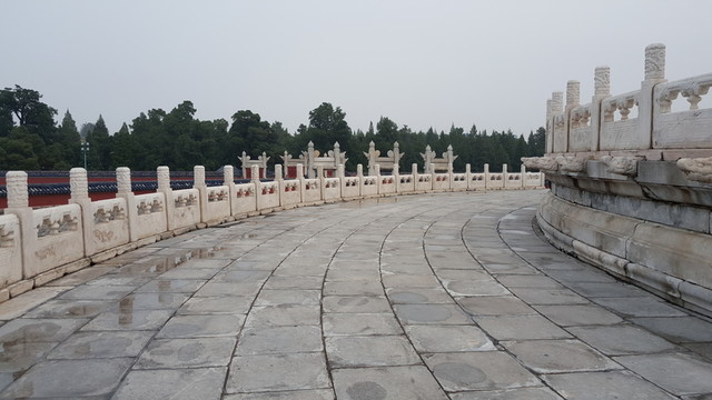 天壇圜丘白玉欄桿