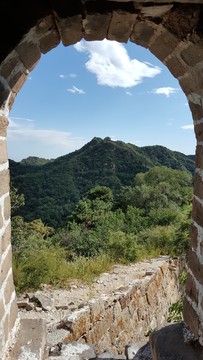 長城敵樓箭窗