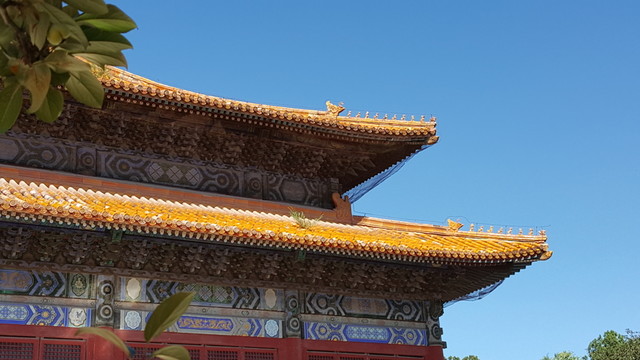 明成祖朱棣長(zhǎng)陵祾恩殿特寫