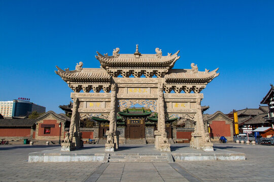 大同古城內(nèi)牌坊