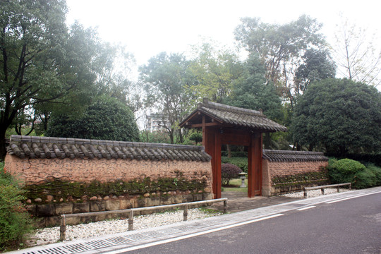 庭院圍墻