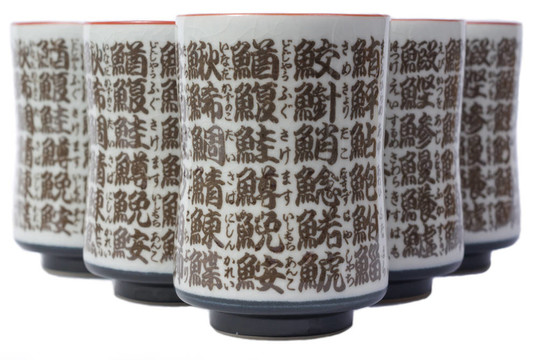 中國茶的杯子