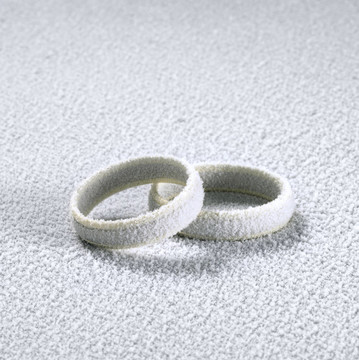 磨砂的結(jié)婚戒指