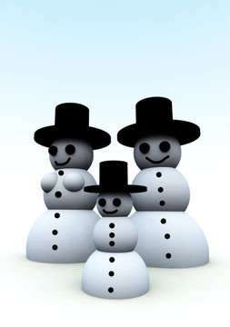 雪人家族