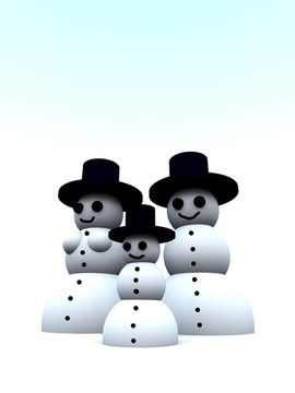 雪人家族