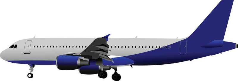 乘飛機(jī)。彩色空間