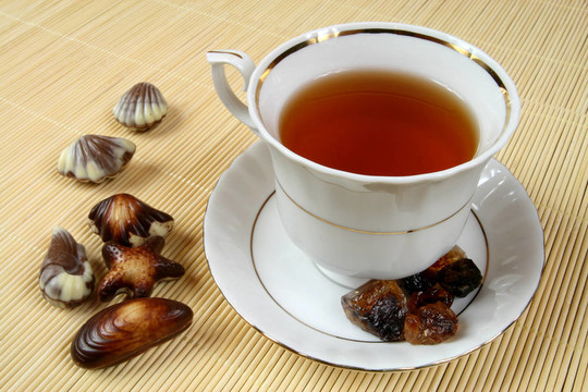 茶葉和糖果