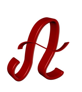 字母表中的一個字母
