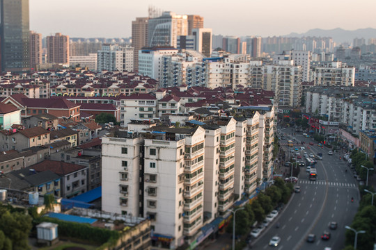 移軸街景
