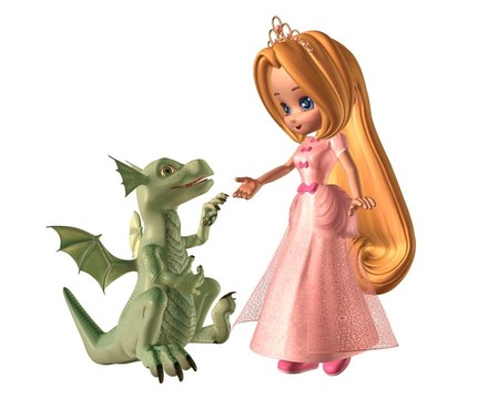 香椿的公主和Baby Dragon