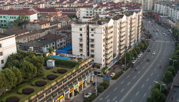 移軸街景