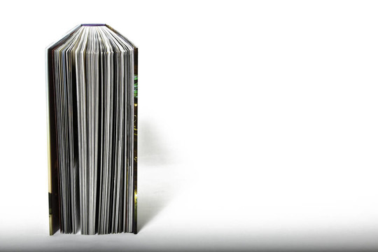 打開的書