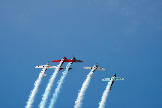 aerostars牦牛52 / 50航空顯示在比金山航展