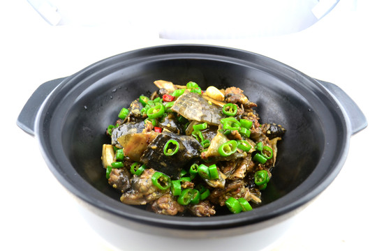青椒炒甲魚