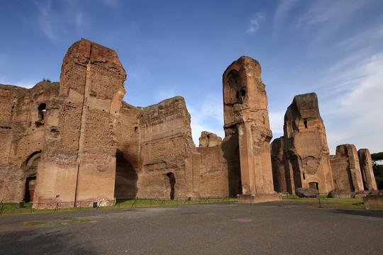 Terme di Caracalla（浴carcalla）在羅馬；意大利