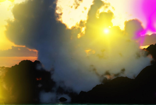 火山噴發(fā)