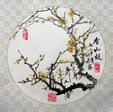 中國(guó)畫梅花