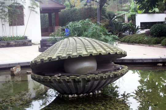 石雕貝殼