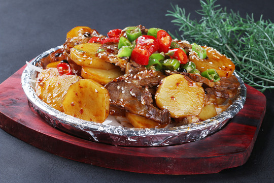 鐵板土豆片