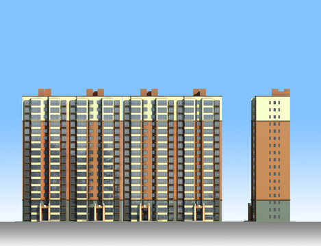住宅樓立面圖