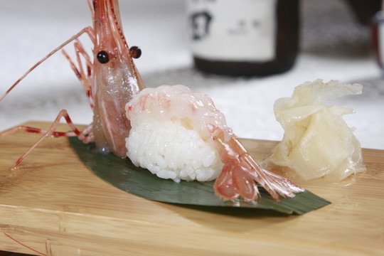 牡丹蝦手握壽司